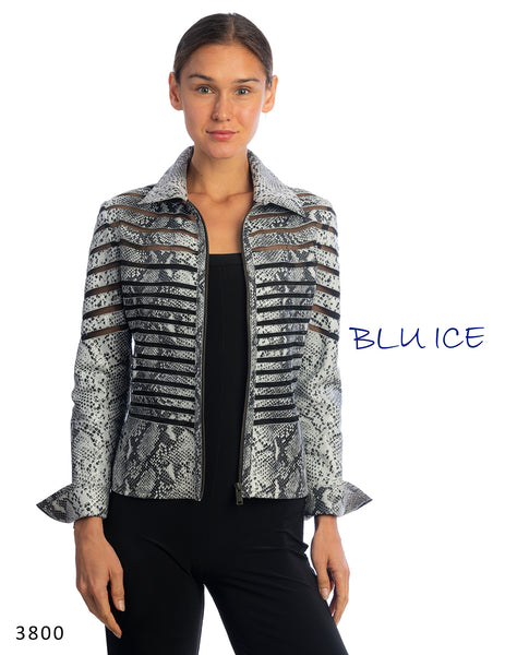 Python hot sale print jacket